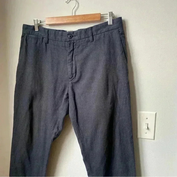 H&M Men’s 100% Cotton Dark Grey Trouser Pants - Excellent Condition - Picture 5 of 10